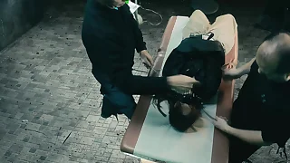 Insane woman is kept in a cell and only brought wavering be decided use of her pussy